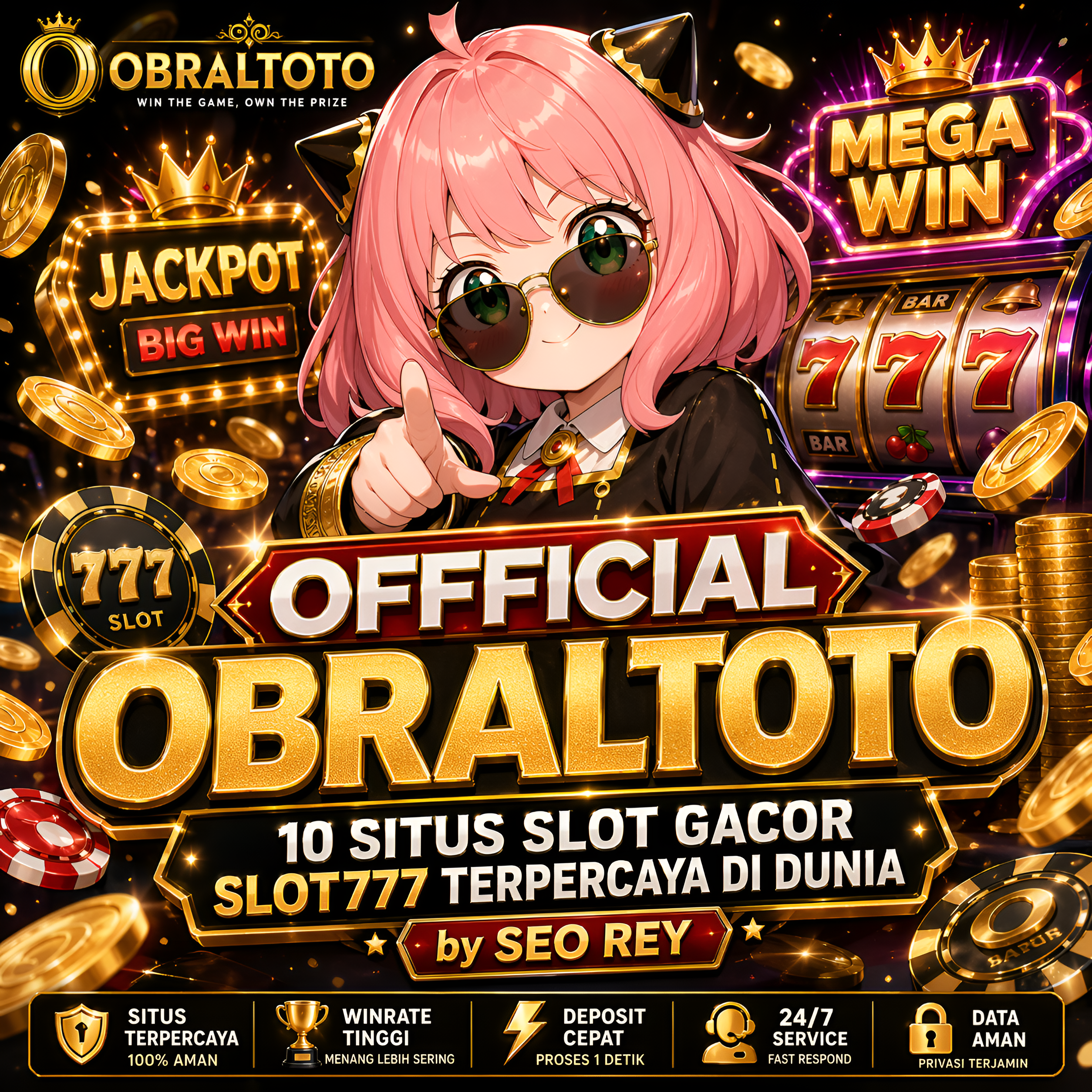 OFFFICIAL OBRALTOTO - 10 SITUS SLOT GACOR SLOT777 TERPERCAYA DI DUNIA by BBC NEWS